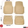 Tappetini Audi A6 personalizzabili in gomma Beige 4 pz Anteprima dell’immagine prodotto 6