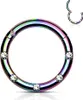 viva-adorno 1,2 x 8mm Segmentring Clicker Scharnier Septum Produktbild-Vorschau 1