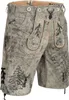 PAULGOS Herren Trachten Lederhose Kurz - HK5 ANTIK - Echtes Produktbild-Vorschau 1