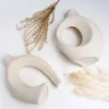 Intirilife Vase in Weiß Matt aus Keramik -2er Set- Vase mit Produktbild-Vorschau 6