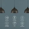 E27-Pendelleuchte mit Schraubring, 100 cm langes, Produktbild-Vorschau 2