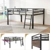 Letto a soppalco AIORBER, 200x140 cm, struttura in ferro Anteprima dell’immagine prodotto 5