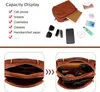 Sac à bandoulière Femme Sac à bandoulière Crossbody en cuir Voir les images du produit 5