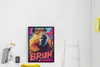 Buntes CAPYBARA-Wandposter. Geschenk für einen Teenager. Produktbild-Vorschau 5
