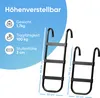 Björn&Schiller Leiter für Trampolin – Höhenverstellbare Produktbild-Vorschau 3