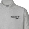 Huuraa Herren Polo Shirt Professorin mit Herz M Sport Grey Produktbild-Vorschau 2