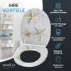 SANILO® WC-Sitz mit Absenkautomatik und Schnellverschluss Produktbild-Vorschau 3