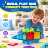 Fits4Kids Klocki magnetyczne 100 elementów i 99 naklejek, Podgląd zdjęcia produktu 6