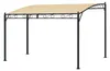 Náhradní střecha 250x300cm pergola kryt terasy písek Náhled obrázku produktu 1