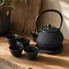 Théière en fonte avec filtre, tasses et soucoupes SONO, 1,2 Voir les images du produit 2