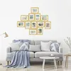Bomoe 12er Bilderrahmen Set Ocean, 13x18cm, Gold Produktbild-Vorschau 5