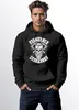 Hoodie Herren See You in Valhalla Wikinger Totenkopf Skull Produktbild-Vorschau 2