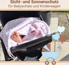 5er Set Spucktücher, 100% Baumwolle, 80x80 cm, rosa und Produktbild-Vorschau 6