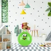 Relaxdays Hüpfball für Kinder, mit Gesicht, Hopseball mit Produktbild-Vorschau 2