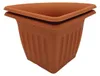 Pot de fleurs d'angle, set de 4 pots en terre cuite Pot de Voir les images du produit 5