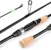 Tragbare Travel Spinning Angelrute Leichte Kohlefaser 4 Produktbild-Vorschau 4