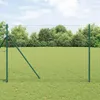 vidaXL Zaunpfosten 13 pcs Grün Stahl Produktbild-Vorschau 2
