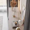 Kommode mit Schubladen AURORA KASCHMIR 6S, gerade golden Produktbild-Vorschau 5