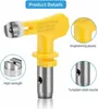 4 Stück Airless-Sprühspitzen, Topretty umkehrbare Produktbild-Vorschau 4