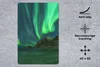 MuchoWow® Mauspad Mousepad Nordlichter - Sternenhimmel - Produktbild-Vorschau 2