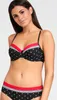 LASCANA Bügel-Bikini-Top Monroe schwarz-rot Größe 40 Cup D Produktbild-Vorschau 5