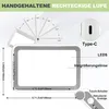 Leselupe, Lupe mit Licht, Handleselupe, Große Handlupe mit Produktbild-Vorschau 6