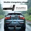 Wiltec Porte vélos d’attelage – capacité 3 vélos, 45 kg – Voir les images du produit 6