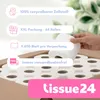 Tissue24 Toilettenpapier 4-lagig Zellstoff – 72 Rollen à Produktbild-Vorschau 5