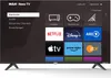 A smart TV displaying its home screen interface with various app icons and menu options. Podgląd zdjęcia produktu