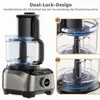 YASHE Multifunktionale Küchenmaschine, 2,5L Schüssel & 1,5L Produktbild-Vorschau 6
