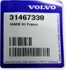 VOLVO XC40 C40 EC40 EX40 Vordersitz Rückenlehne Panel OE Produktbild-Vorschau 2