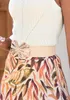 Close-up of a person wearing a belt and skirt. Produktbild-Vorschau