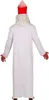 Back view of a person wearing a Santa Claus costume. Anteprima dell’immagine prodotto