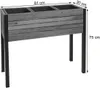 Pflanzkasten HWC-L22, Hochbeet Pflanzkübel Blumenkasten, Produktbild-Vorschau 10