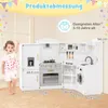 COSTWAY Eck Spielküche, Kinderküche mit Licht & Sound, Produktbild-Vorschau 7
