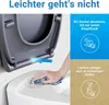 LOBENSWERK Toilettendeckel Grau Anthrazit [Einfache Produktbild-Vorschau 4