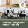BergHOFF Home Topfset Edelstahl 5 teilig, Stieltopf 16 cm, Produktbild-Vorschau 2