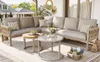 Gartenlounge Set 5-6 Personen Modular - Outdoor Sofa Produktbild-Vorschau 7