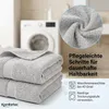 Komfortec 8er Handtuch Set aus 100% Baumwolle, 4 Badetücher Produktbild-Vorschau 4
