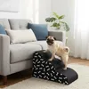 Domarex DOGGURU Schwarz Würfel Hundetreppe 3 Stufen Produktbild-Vorschau 3