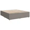 Boxspringbett mit Matratze Taupe 200x200 cm Stoff Produktbild-Vorschau 10
