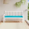 vidaXL Cuscino per panchina da giardino turchese 150x50x7 Anteprima dell’immagine prodotto 2