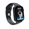 A black smartwatch with a colorful screen displaying an astronaut. Anteprima dell’immagine prodotto