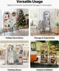 SucceBuy panele ścienne 60 x 164 cm, 2-częściowy stojak na Podgląd zdjęcia produktu 6