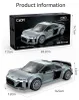CaDA Audi R8 Coupe 1/24 (199 pièces) Voir les images du produit 6