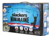 The image shows the packaging for a Slackers Ninja Line starter set, featuring a graphic of a child on a ninja line. Produktbild-Vorschau