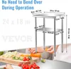 VEVOR Tavolo commerciale in acciaio inox 61 x 45,7 x 91,4 Anteprima dell’immagine prodotto 7