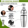 Cocktailmixer Set 23-teilig, Edelstahl Cocktail Shaker Produktbild-Vorschau 3