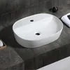 Lavabo da appoggio in Vetroceramica bianca lucida da Anteprima dell’immagine prodotto 10