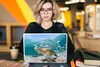 MuchoWow® Laptop Aufkleber Sticker Cover Schildkröte - Produktbild-Vorschau 5